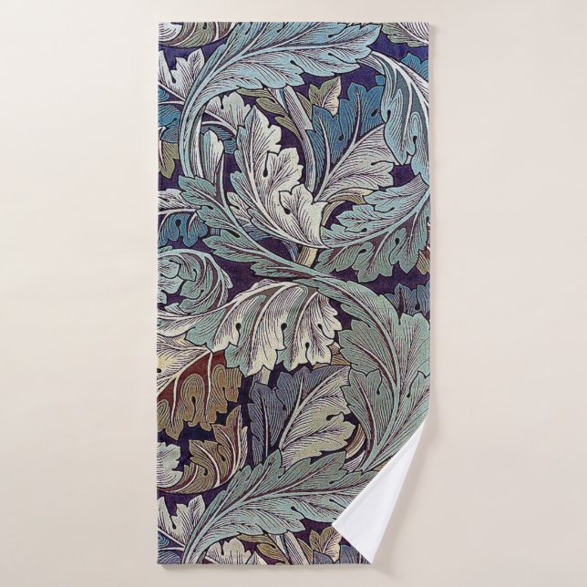 Acanthus, William Morris Bath Towel (Bath Towel)