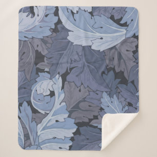 Acanthus, William Morris Sherpa Blanket