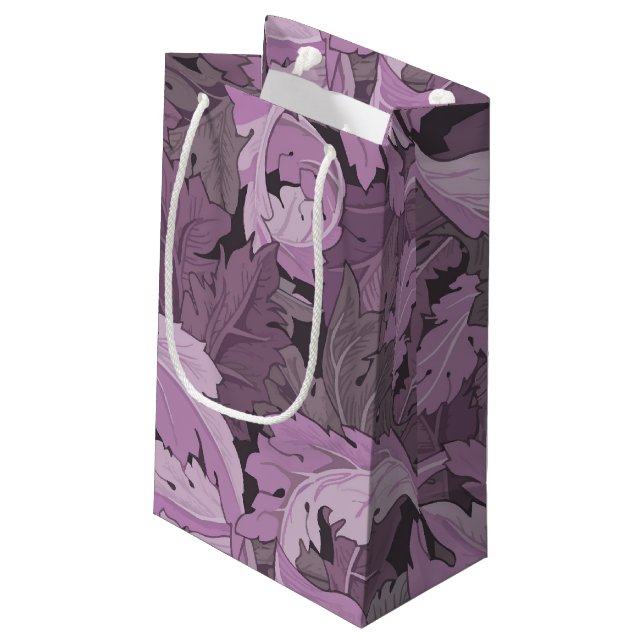 Acanthus, William Morris Small Gift Bag (Back Angled)