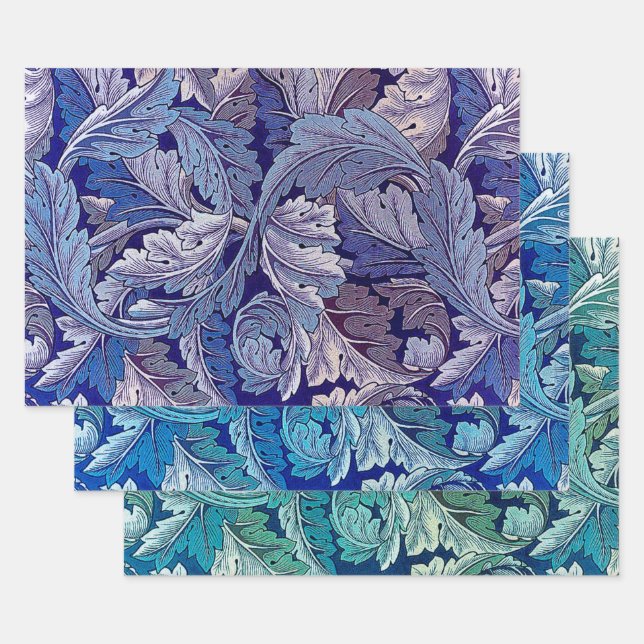 Acanthus, William Morris Wrapping Paper Sheet (Set)