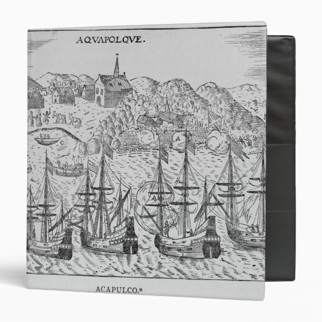 Acapulco', from Jean-Baptiste Labat 's Nouveau Binder (Front/Inside)