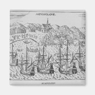 Acapulco', from Jean-Baptiste Labat 's Nouveau Magnet