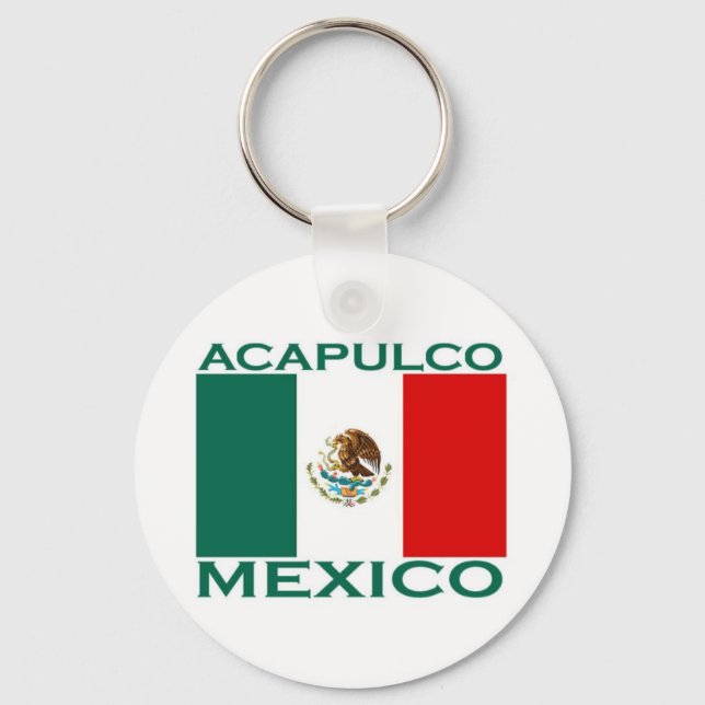Acapulco, Mexico Keychain (Front)