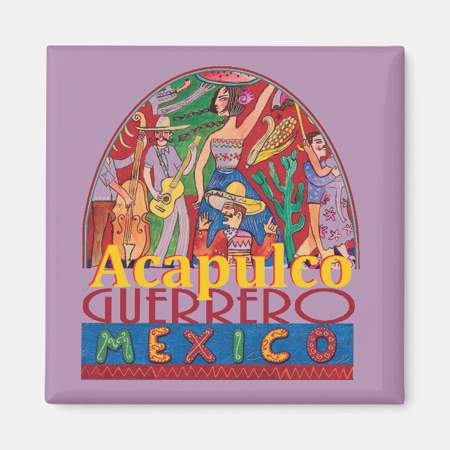 ACAPULCO Mexico Magnet (Front)