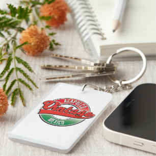 Acapulco Mexico vintage logo Keychain
