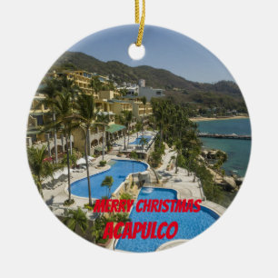 Acapulco Ornement de Noël Pittoresque