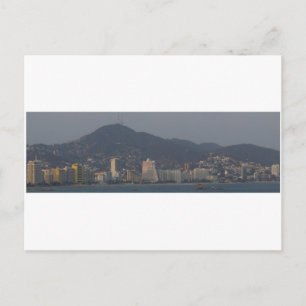 Acapulco panorama 6 postcard