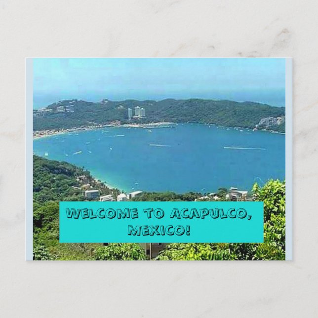 Acapulco Postcard (Front)