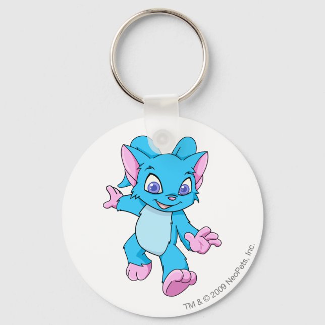 Acara Blue Keychain (Front)