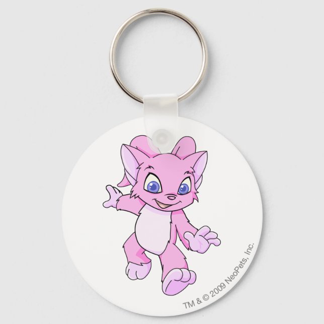 Acara Pink Keychain (Front)