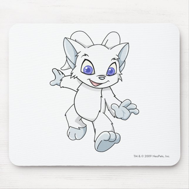 Acara White Mouse Pad (Front)