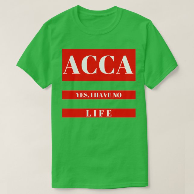 ACCA Accountant Shirt (Design Front)