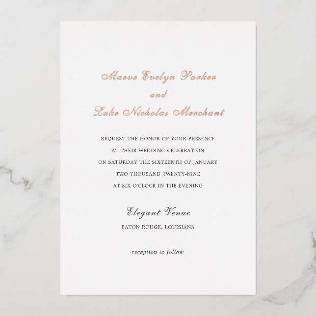 Accéder aux Faire-part de mariage traditionnelles (Recto)