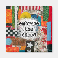 Accédez Au Magnet Du Réfrigérateur Chaos