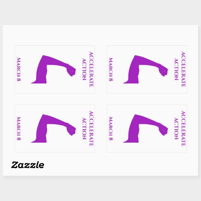 Accelerate Action International Women´s Day 2025 Sticker (Sheet)
