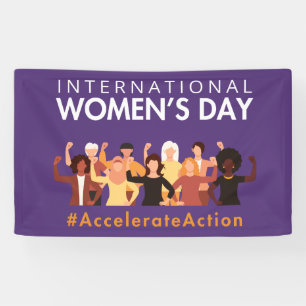 Accelerate Action International Women's Day 2025 Banner