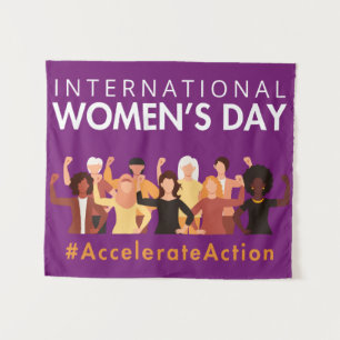 Accelerate Action International Women's Day 2025 Tapestry
