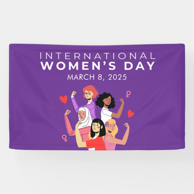 Accelerate Action International Women's Day 2026 Banner (Horizontal)