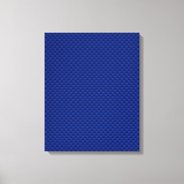 Accent Blue Carbon Fibre Like Print Background (Front)