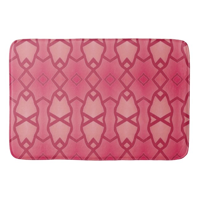Accent Decor In Pink Bath Mat (Front)