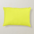 Accent Pillow 16" x 12", Neon Yellow