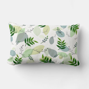 Accent Pillow-Botanical Print Throw Pillow