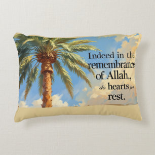 Accent Pillow- Islamic Palm Tree Pillow