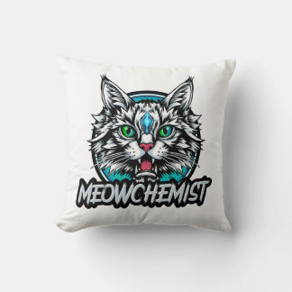 Accent Pillow (MEOWCHEMIST Double-Sided)
