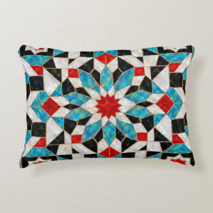 Accent Pillow, moroccan zellige Pillow