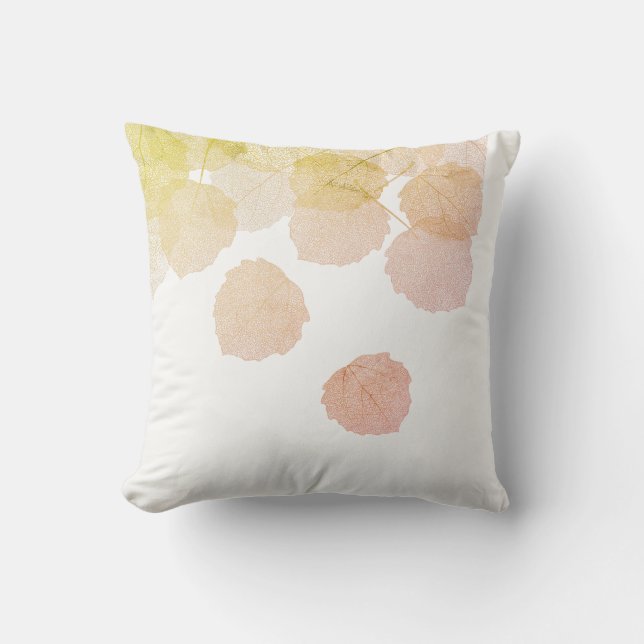 Accent Pillow- Nature Leaves Throw Pillow (Front)