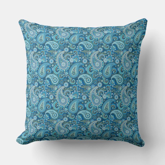 Accent Pillow Paisley Print (Front)