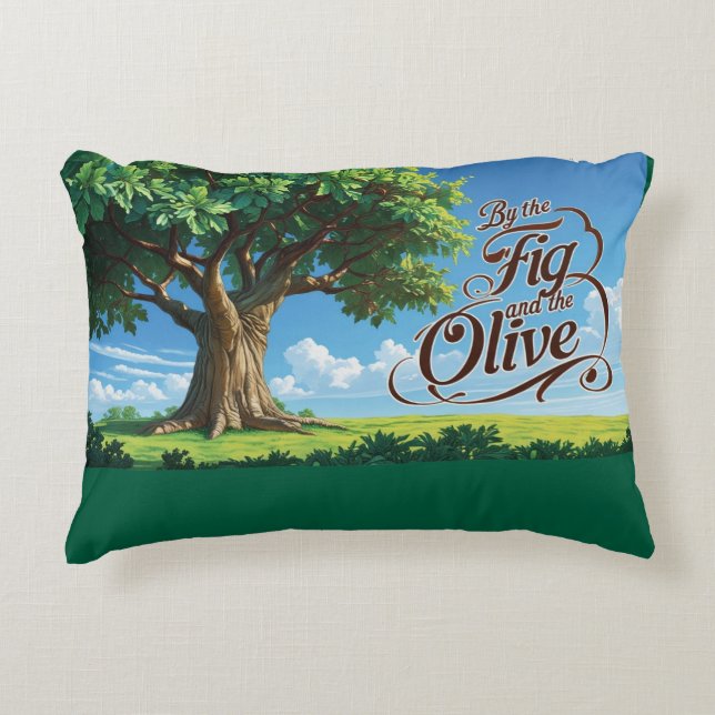 Accent Pillow-Religious Trees In Islam Accent Pillow (Front)