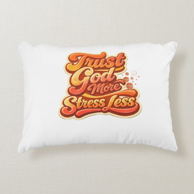 Accent Pillow  Trust God (Front)