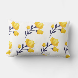 Accent Pillow-Tulips Lumbar Pillow