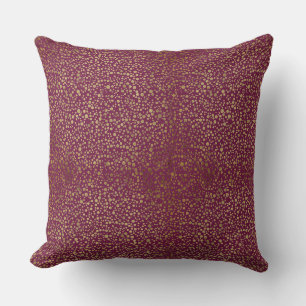 Accent Throw Pillow-Merlot Wine Pillow