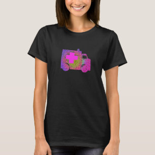 accented ambulance nurse emt doctor medical T-Shirt