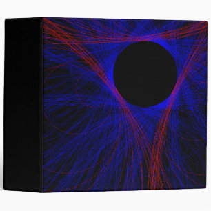 Accented Triangle Geometric Binder