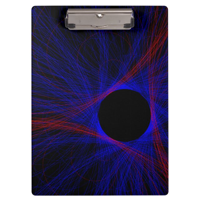 Accented Triangle Geometric Clipboard (Front)