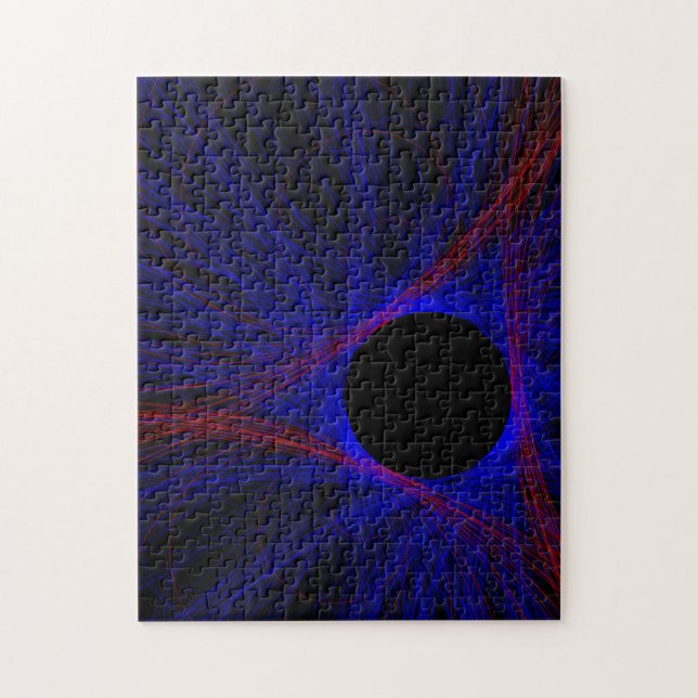 Accented Triangle Geometric Puzzle (Vertical)