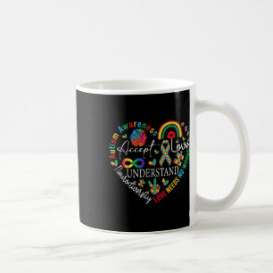 Accept Love Understand Autism Awareness Love Needs Coffee Mug