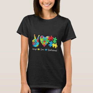 Accept Love Understand Autism Awareness Men Women T-Shirt