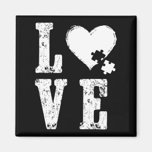 Accept Love Understand Autism Support Funny Autism Magnet