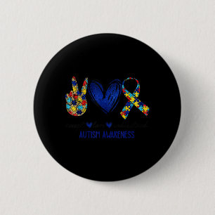 Accept Understand Love Autism Awareness  Autism Mo 2 Inch Round Button