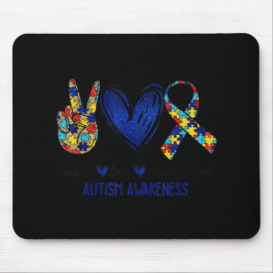Accept Understand Love Autism Awareness  Autism Mo Mouse Pad