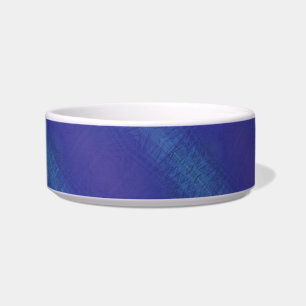 Acceptance   Blue Indigo Violet Shibori Pattern Bowl