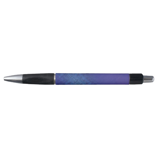 Acceptance | Blue Indigo Violet Shibori Pattern Pen (Front)