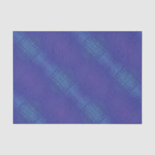 Acceptance   Blue Indigo Violet Shibori Pattern Tissue Paper