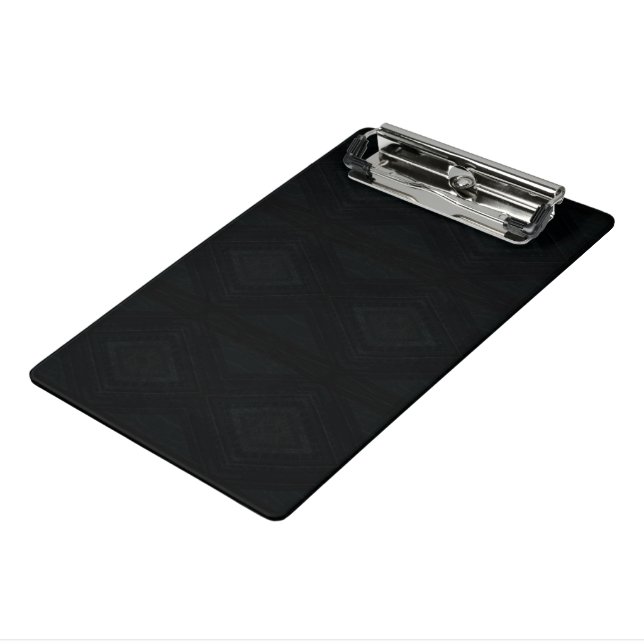 Acceptance | Dark Abstract Texture Mini Clipboard (Angled3)