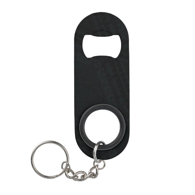 Acceptance | Dark Boho Texture Keychain Bottle Opener (Front)
