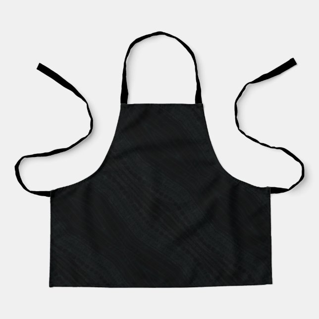 Acceptance | Dark Eclectic Texture Apron (Front)